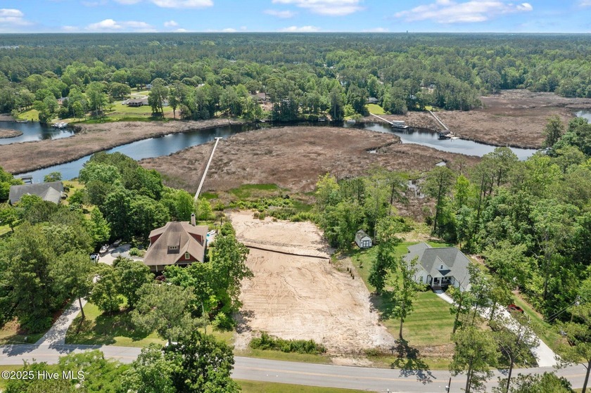 New waterfront listing in the desirable White Oak Bluff - Beach Lot for sale in Stella, North Carolina on Beachhouse.com