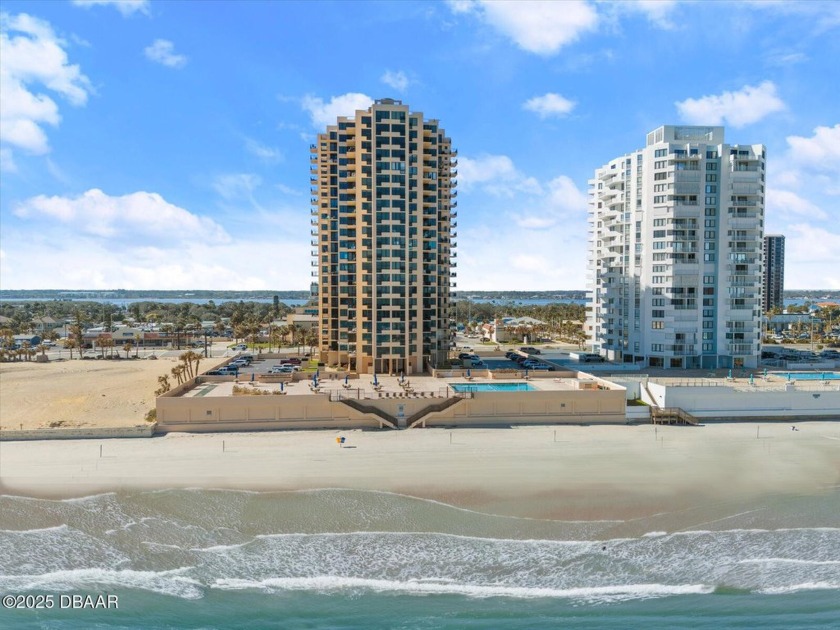 Welcome to your dream oceanfront home, a captivating 2-bedroom - Beach Condo for sale in Daytona Beach Shores, Florida on Beachhouse.com