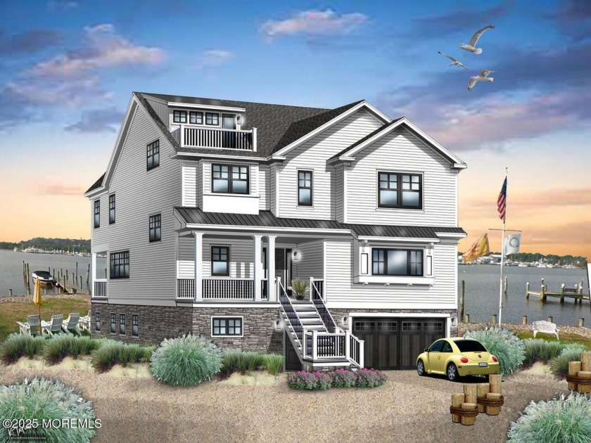 Welcome to this stunning, waterfront home on sought-after Shore - Beach Home for sale in Brick, New Jersey on Beachhouse.com