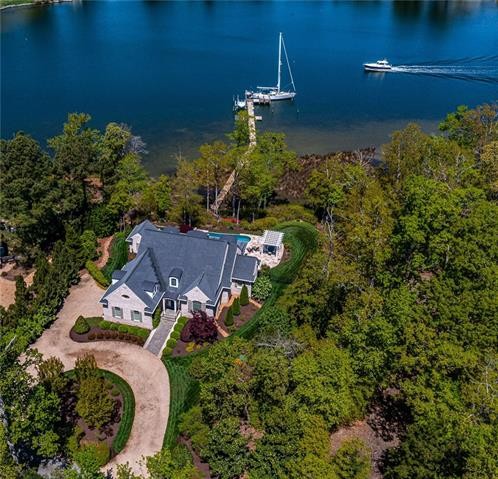 Located in a small, congenial enclave of fine homes on Carter - Beach Home for sale in White Stone, Virginia on Beachhouse.com