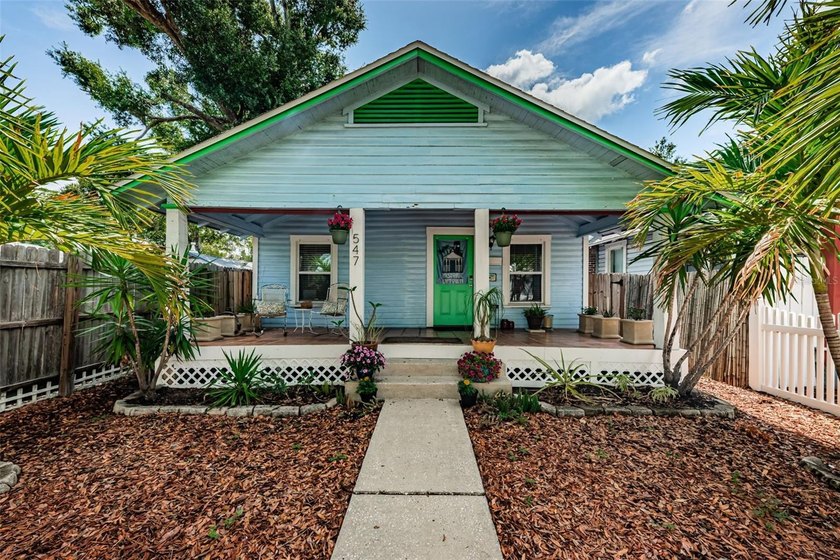 Welcome home to this charming 1925 Key West-style bungalow in - Beach Home for sale in St. Petersburg, Florida on Beachhouse.com