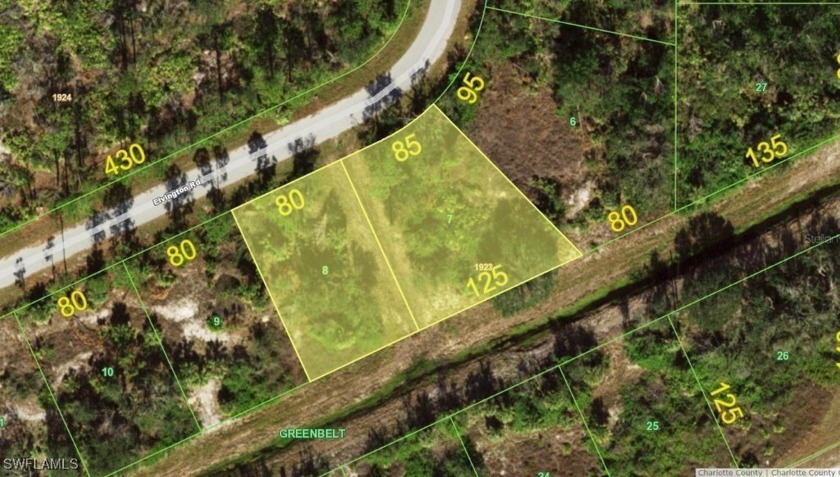 GUILF COVE!! CITY WATER AVAILABLE!! No deed restrictions or - Beach Lot for sale in Port Charlotte, Florida on Beachhouse.com