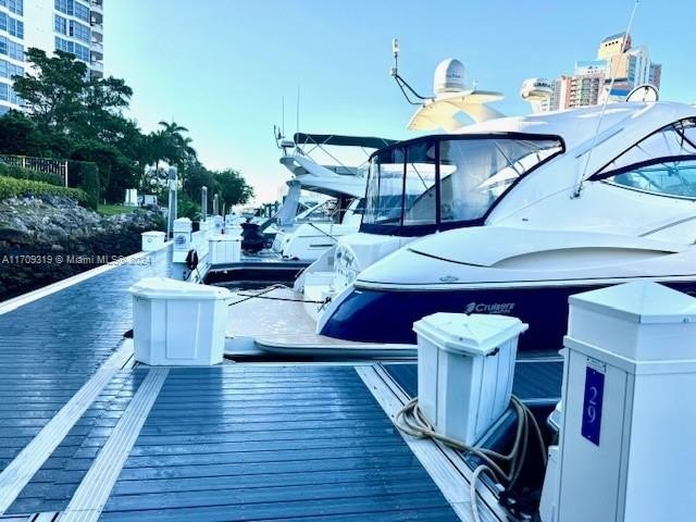 Exclusive 50 FT Boat Slip in Mystic Pointe Marina's newly - Beach Lot for sale in Aventura, Florida on Beachhouse.com