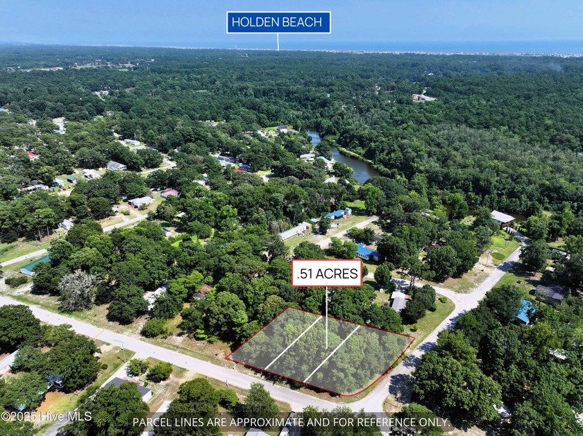 Three connected parcels totaling roughly 0.51 acres in the - Beach Lot for sale in Supply, North Carolina on Beachhouse.com