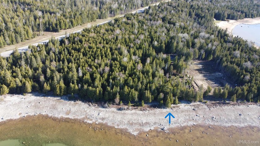 Enjoy breathtaking west-facing views and 100 feet of Lake - Beach Lot for sale in Naubinway, Michigan on Beachhouse.com