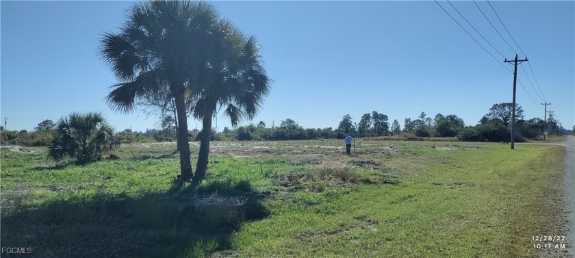CLEARED & FILLED with survey available. Over a half acre corner - Beach Lot for sale in Lehigh Acres, Florida on Beachhouse.com