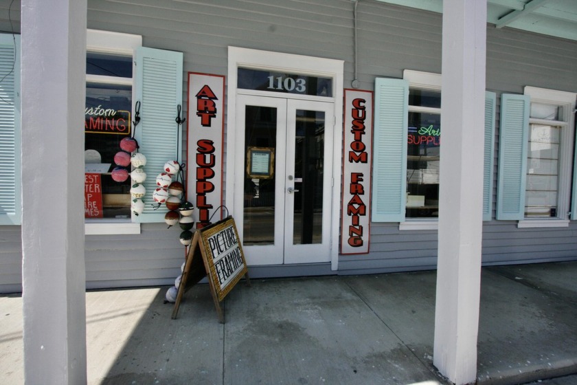 This custom frame shop and art supply location is a well - Beach Commercial for sale in Key West, Florida on Beachhouse.com