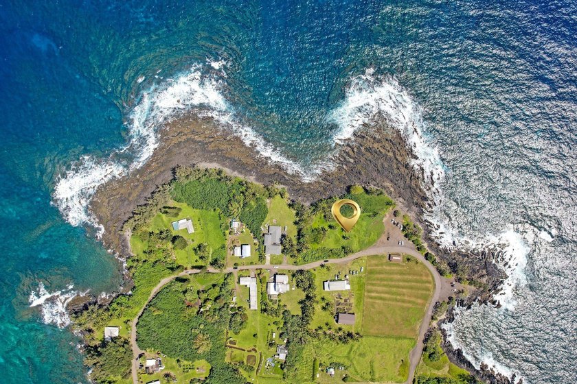 Keanae Point features oceanfront land with sweeping ocean views - Beach Lot for sale in Hana, Hawaii on Beachhouse.com