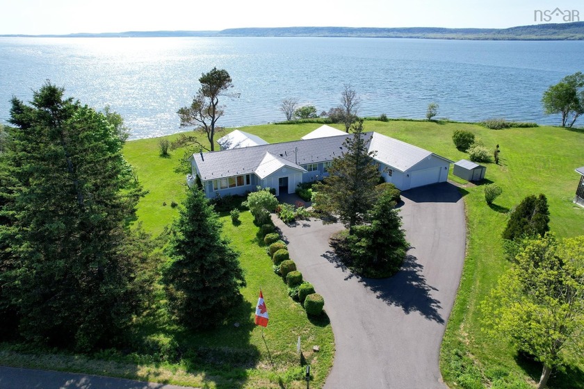 Spectacular seaside home on 2+ acres with 746 feet of shore - Beach Home for sale in Clementsport,  on Beachhouse.com