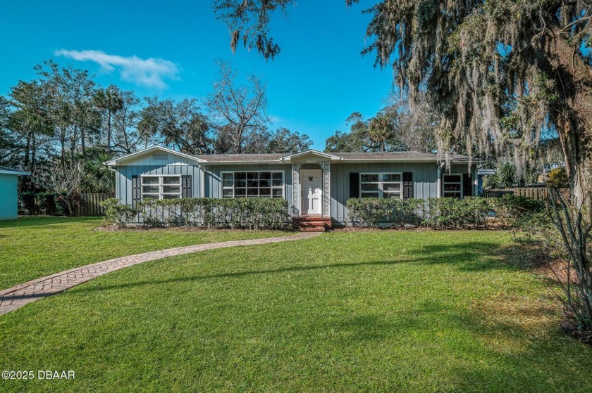 Mid-century gem on an expansive, 3-lot property in desirable - Beach Home for sale in New Smyrna Beach, Florida on Beachhouse.com