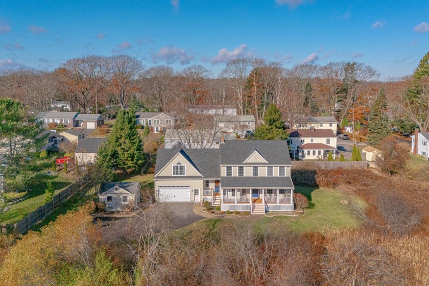 Set back along a secluded driveway on 4.2 acres, this sun-filled - Beach Home for sale in Cape Elizabeth, Maine on Beachhouse.com