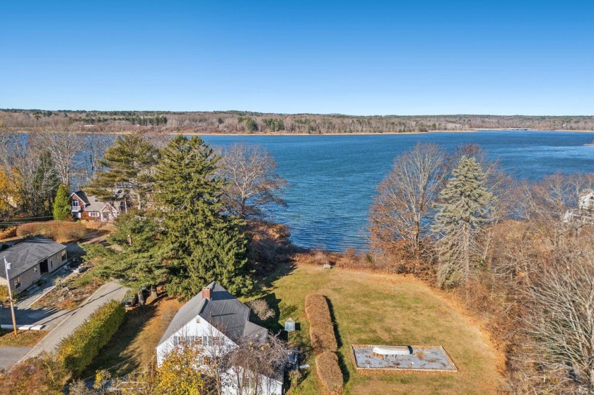 Gorgeous western views from this large 2.27 acre lot with 194' - Beach Home for sale in Falmouth, Maine on Beachhouse.com