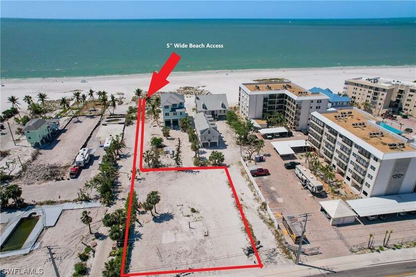 Residential - FORT MYERS BEACH, FL OUTSTANDING GULF SIDE PARCEL - Beach Lot for sale in Fort Myers Beach, Florida on Beachhouse.com