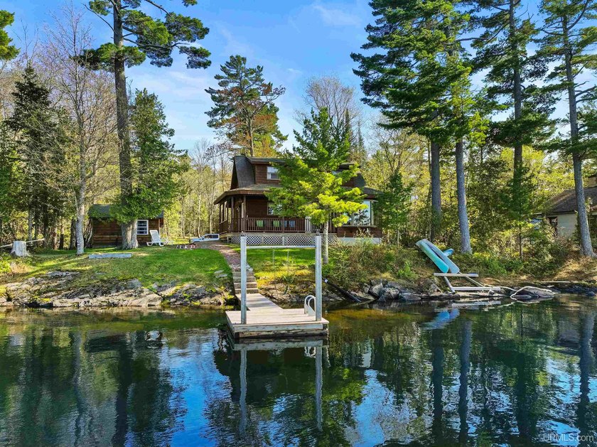 Currently the only active inland lake property available in the - Beach Home for sale in Mohawk, Michigan on Beachhouse.com