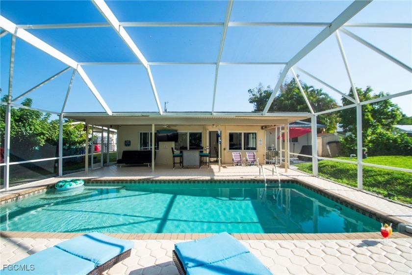 Stunning Gulf-Access Pool Home on Oversized Lot - Fully - Beach Home for sale in North Fort Myers, Florida on Beachhouse.com