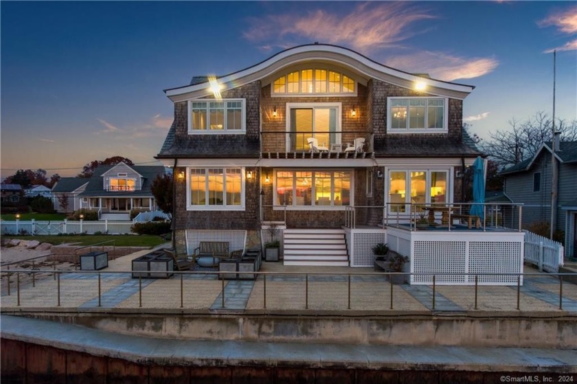 Discover coastal bliss and exceptional waterfront living! Built - Beach Home for sale in Branford, Connecticut on Beachhouse.com