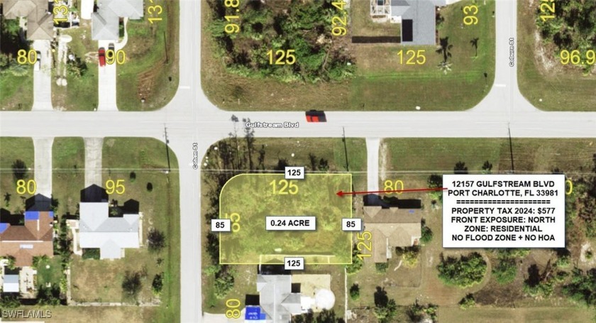 Large corner lot in the very fast growing city of Port Charlotte - Beach Lot for sale in Port Charlotte, Florida on Beachhouse.com