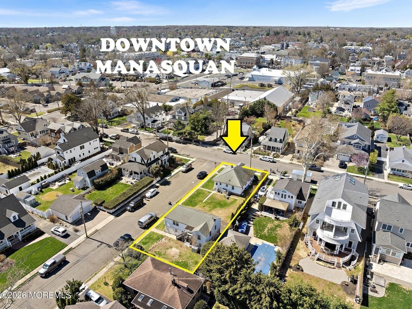 Charming 2BR/1BA bungalow + 2BR/1.5BA garage apartment - both - Beach Home for sale in Manasquan, New Jersey on Beachhouse.com