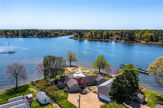 EXPANSIVE Waterfront Views on a POINT of land with DEEP - Beach Home for sale in Kilmarnock, Virginia on Beachhouse.com