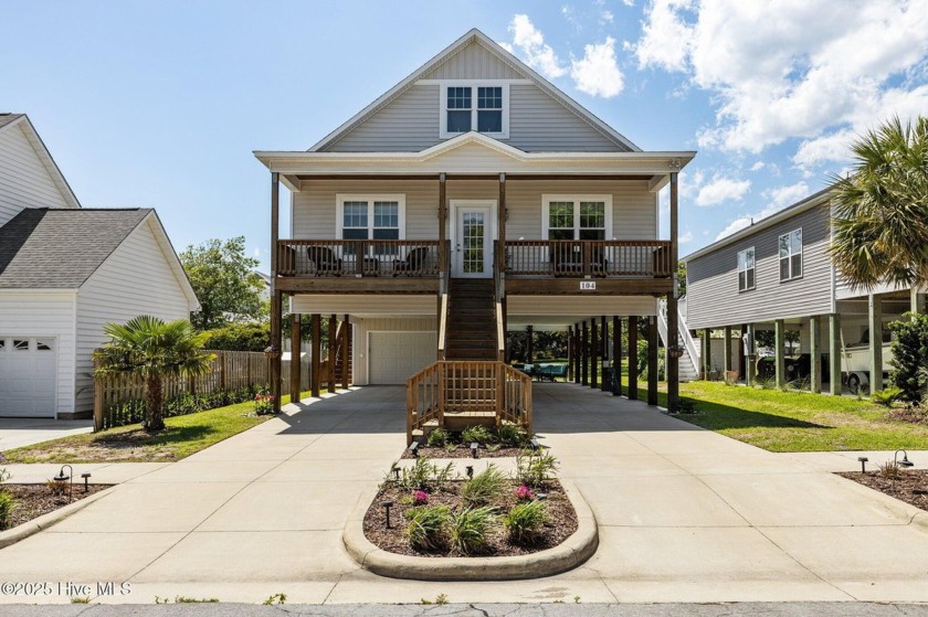 This newer construction 3-bedroom, 2-bathroom home sits on one - Beach Home for sale in Morehead City, North Carolina on Beachhouse.com
