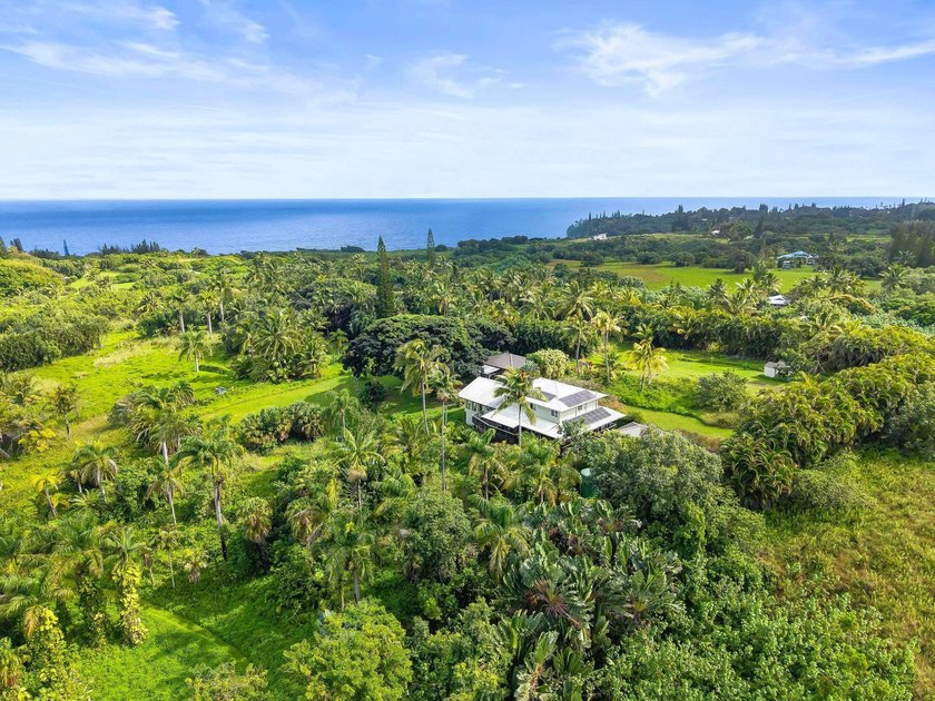 Serene estate set on 3.7 lush tropical acres with sweeping ocean - Beach Home for sale in Haiku, Hawaii on Beachhouse.com