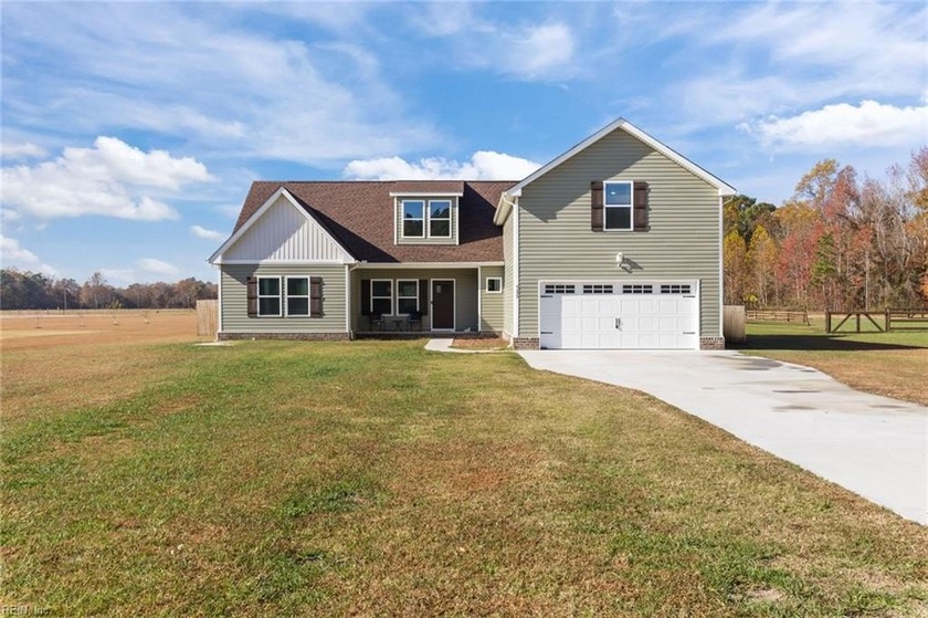 Beautiful 2023-built ranch on 2 acres in Camden! This modern - Beach Home for sale in Camden, North Carolina on Beachhouse.com
