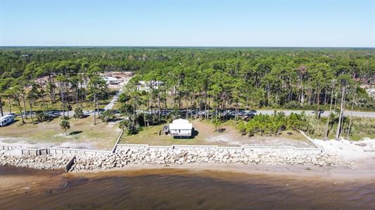 Available for purchase are two lots which are currently part of - Beach Lot for sale in Carabelle, Florida on Beachhouse.com