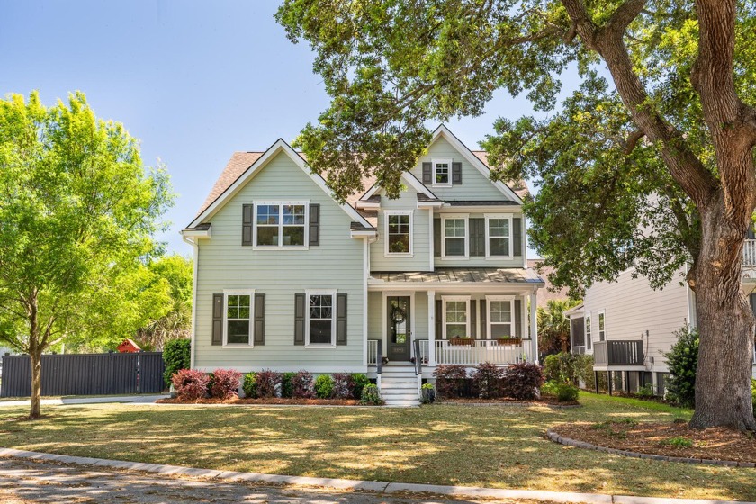 This impressive five-bedroom home in the highly sought after - Beach Home for sale in Mount Pleasant, South Carolina on Beachhouse.com