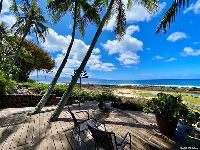 Large Oceanfront parcel with classic Cedar Home steps to Sharks - Beach Home for sale in Haleiwa, Hawaii on Beachhouse.com