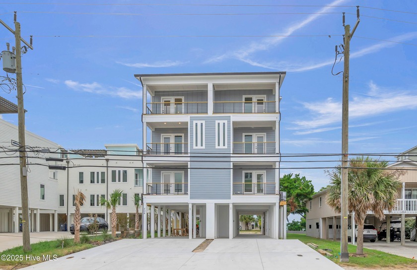 WOW! Brand-New Coastal Luxury Townhome Just Steps from the - Beach Townhome/Townhouse for sale in Carolina Beach, North Carolina on Beachhouse.com