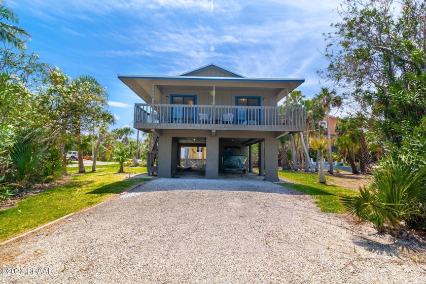 Oceanviews and steps to the car-free beach, this 2 bedroom 2 - Beach Home for sale in New Smyrna Beach, Florida on Beachhouse.com