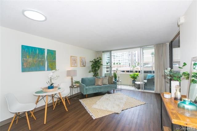 Live, Work and Play in this Spacious Two Bedroom unit - Beach Condo for sale in Honolulu, Hawaii on Beachhouse.com
