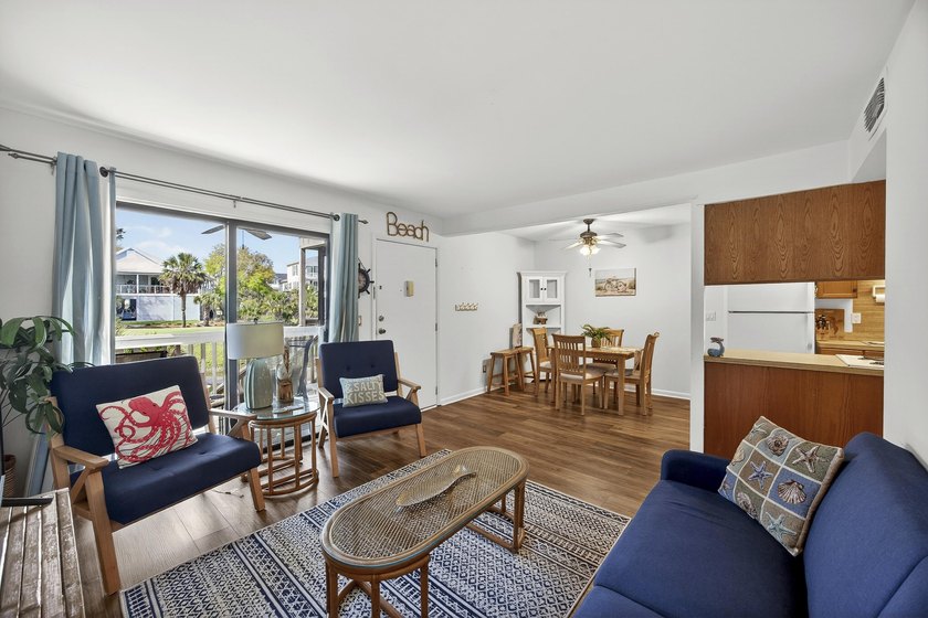 Perfectly positioned along the 7th tee box in Wyndham Ocean - Beach Condo for sale in Edisto Island, South Carolina on Beachhouse.com