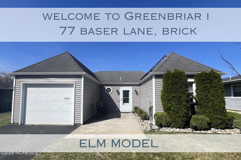 Looking for an active adult community at the Jersey Shore? - Beach Home for sale in Brick, New Jersey on Beachhouse.com