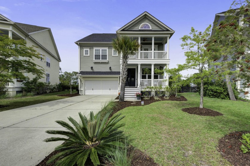 Nestled within the prestigious gated golf course community of - Beach Home for sale in Mount Pleasant, South Carolina on Beachhouse.com