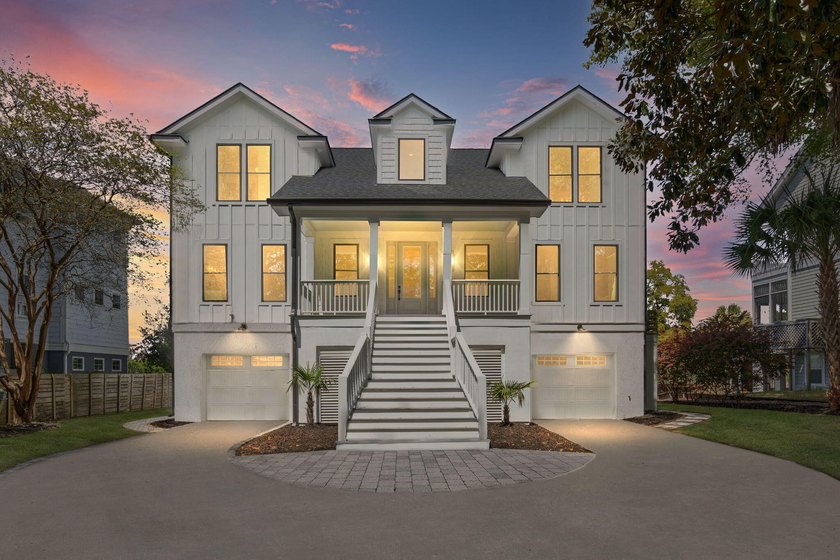 Experience elevated coastal living in this newly renovated - Beach Home for sale in Isle of Palms, South Carolina on Beachhouse.com