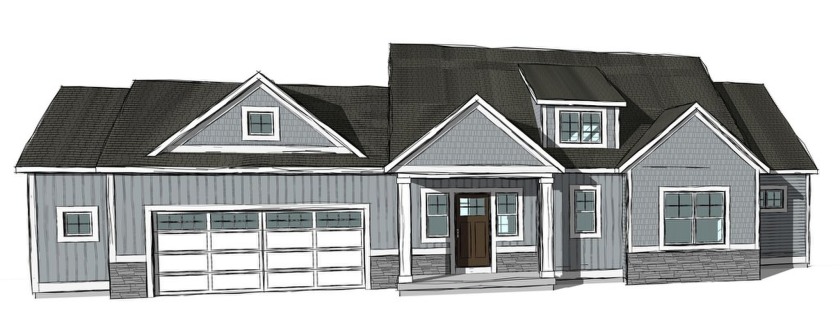 New construction at Arcadia, this Ranch Style home is built by - Beach Home for sale in Spring Lake, Michigan on Beachhouse.com