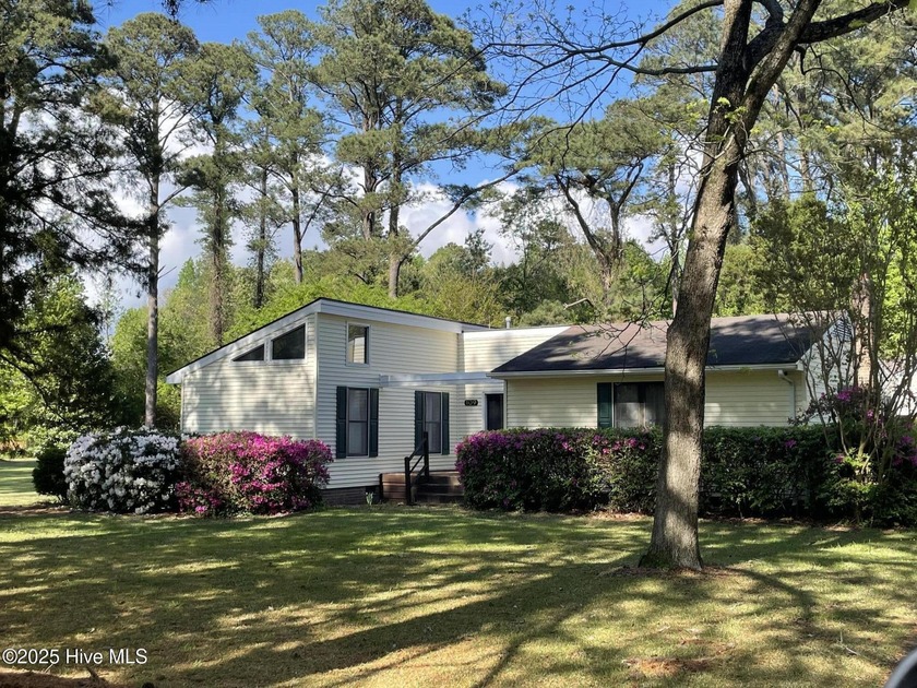 This 1979 modernistic style home hosts an interesting array of - Beach Home for sale in Edenton, North Carolina on Beachhouse.com
