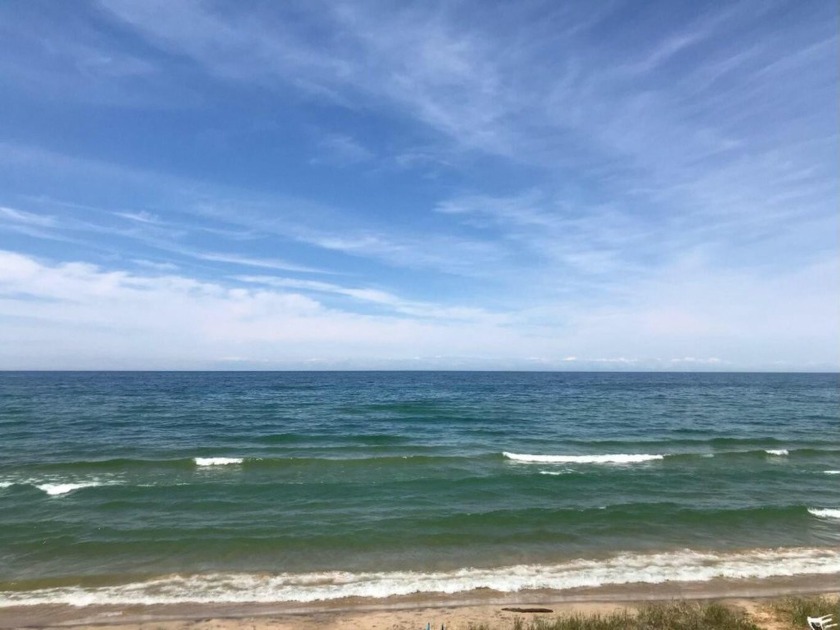 Picturesque hidden gem in a gated community with low bluff - Beach Acreage for sale in Montague, Michigan on Beachhouse.com
