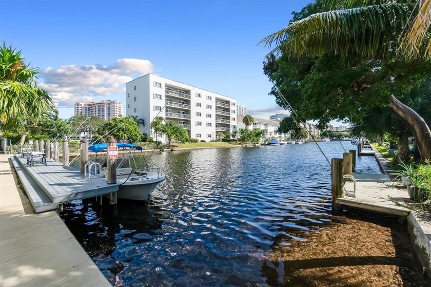 Great 2/2 with private beach access and a canal right on your - Beach Home for sale in Lauderdale BY The Sea, Florida on Beachhouse.com