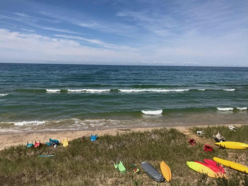 Picturesque hidden gem in a gated community with low bluff - Beach Lot for sale in Montague, Michigan on Beachhouse.com