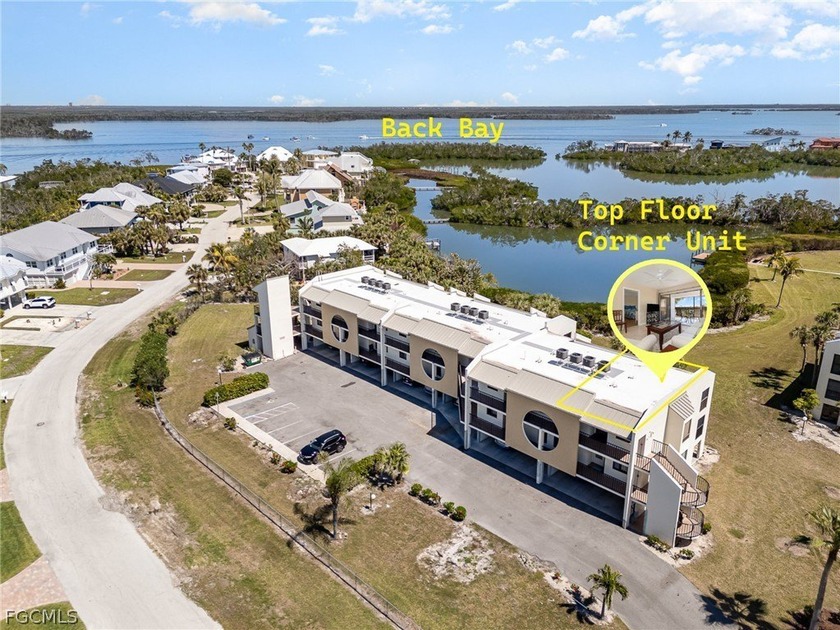 Spacious Top-Floor Corner Condo with Sweeping Lagoon & Bay Views - Beach Condo for sale in Fort Myers Beach, Florida on Beachhouse.com