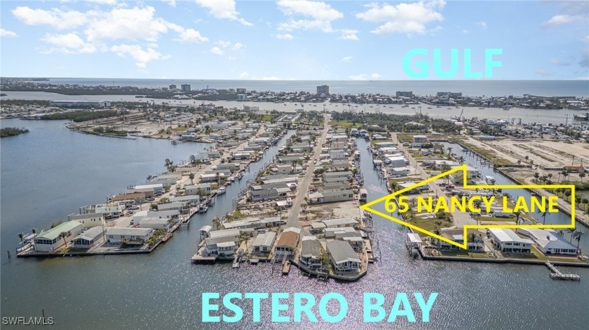 Prime building site on GULF ACCESS CANAL with NEW SEAWALL - Beach Lot for sale in Fort Myers Beach, Florida on Beachhouse.com