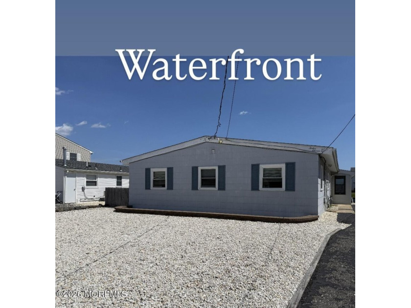 This great opportunity to own your own 3 bedroom waterfront - Beach Home for sale in Forked River, New Jersey on Beachhouse.com