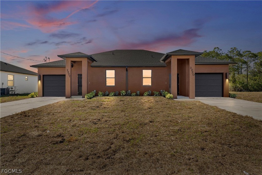 Exceptional opportunity to own a new construction duplex in - Beach Home for sale in Lehigh Acres, Florida on Beachhouse.com