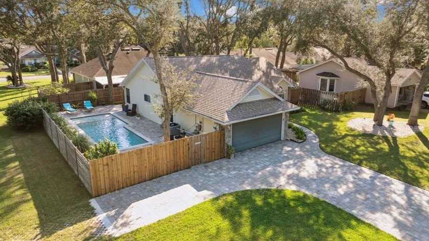 ON ISLAND POOL HOME!! This light, bright coastal cottage lives - Beach Home for sale in Fernandina Beach, Florida on Beachhouse.com