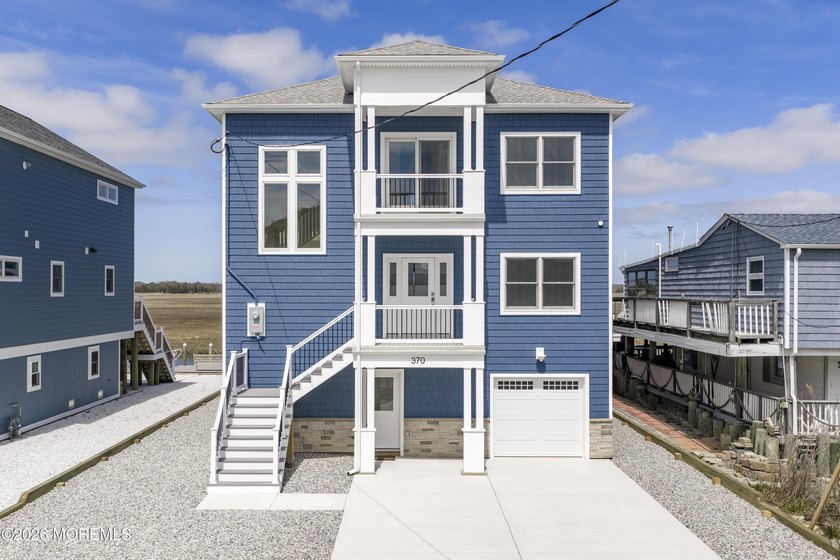 NEW Custom waterfront shore home with a rare setting that truly - Beach Home for sale in Tuckerton, New Jersey on Beachhouse.com
