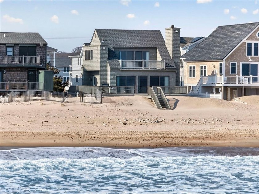 Experience the quintessential beach lifestyle in this beachfront - Beach Home for sale in Westerly, Rhode Island on Beachhouse.com