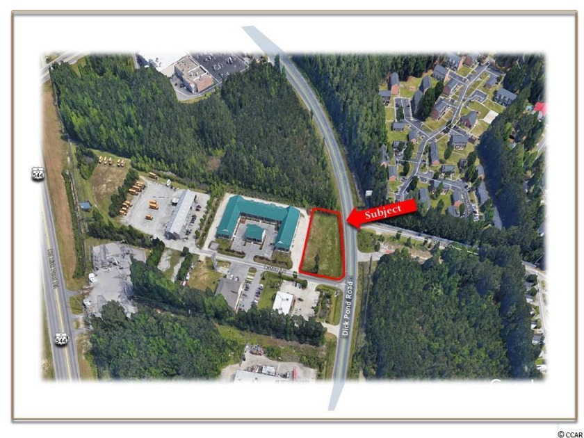 OFFERED FOR SALE: Commercial Lot with approximately 0.85 Acres - Beach Commercial for sale in Myrtle Beach, South Carolina on Beachhouse.com