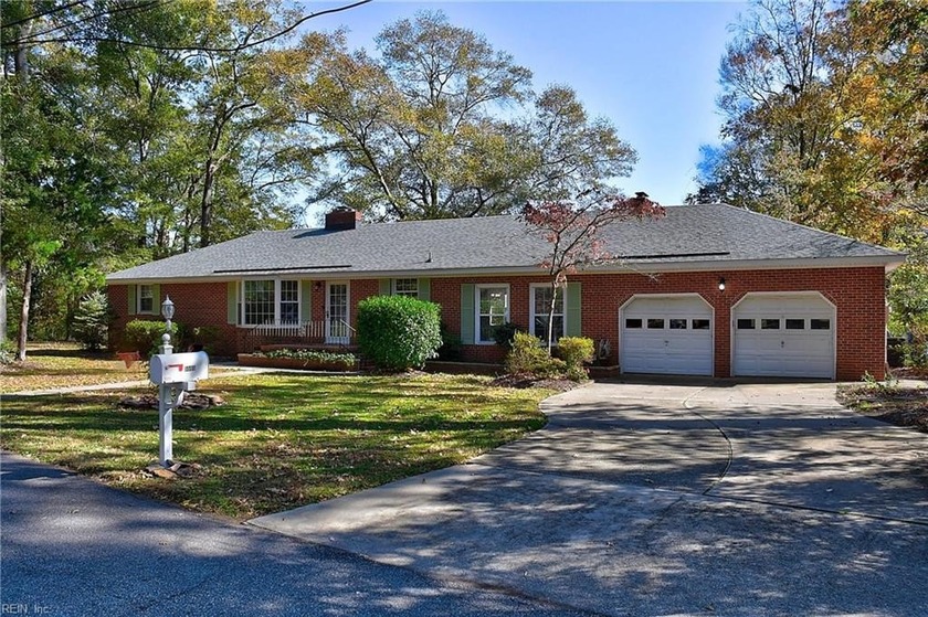 Calling all nature lovers! This charming brick ranch is situated - Beach Home for sale in Virginia Beach, Virginia on Beachhouse.com